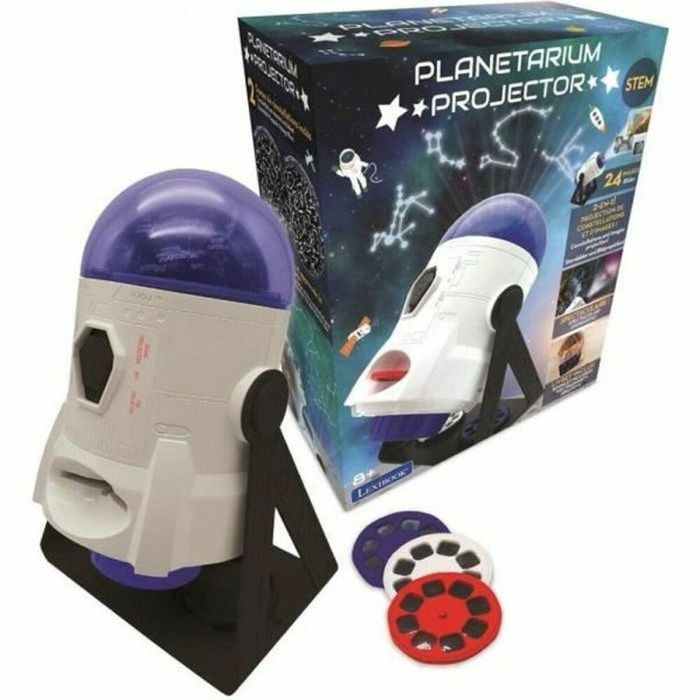 Lexibook Proyector Planetario 360° Motorizado para Techos y Paredes - 24 Proyecciones, Mapa de Constelaciones y Folleto Educativo 0 Lexibook Proyector Planetario 360° Motorizado para Techos y Paredes - 24 Proyecciones, Mapa de Constelaciones y Folleto Educativo 0