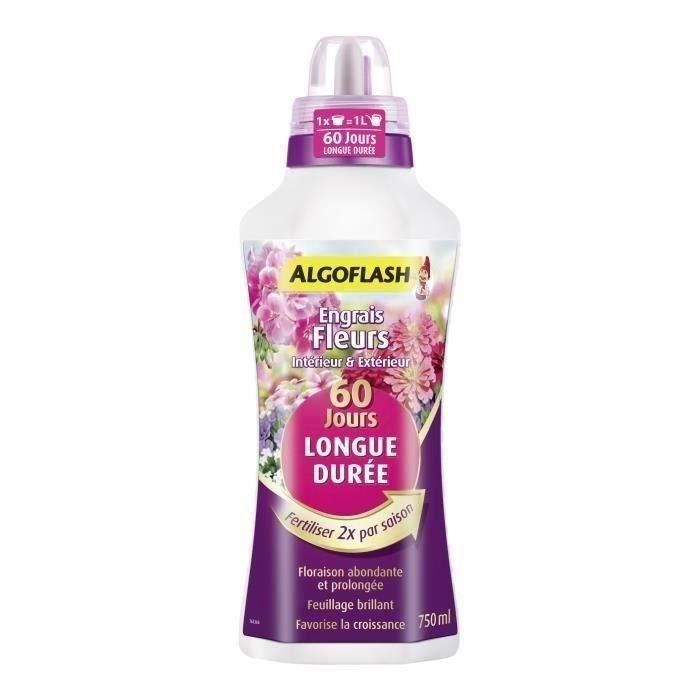 Fertilizante de flores de larga duración 60 días 750 mL