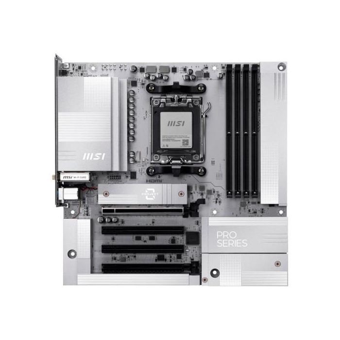 MSI PRO B850M-A WiFi PZ AMD AM5 B850 4 DDR5 256GB 1HDMI+1DP 4SATA3+2M.2 5G LAN 6USB3.2 MATX 911-7E78-001