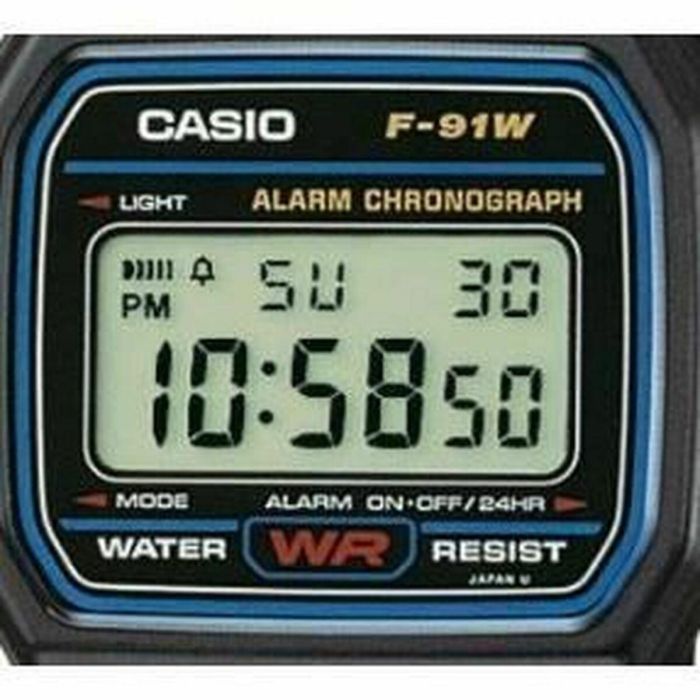 Reloj Unisex Casio Negro 5 Reloj Unisex Casio Negro 5
