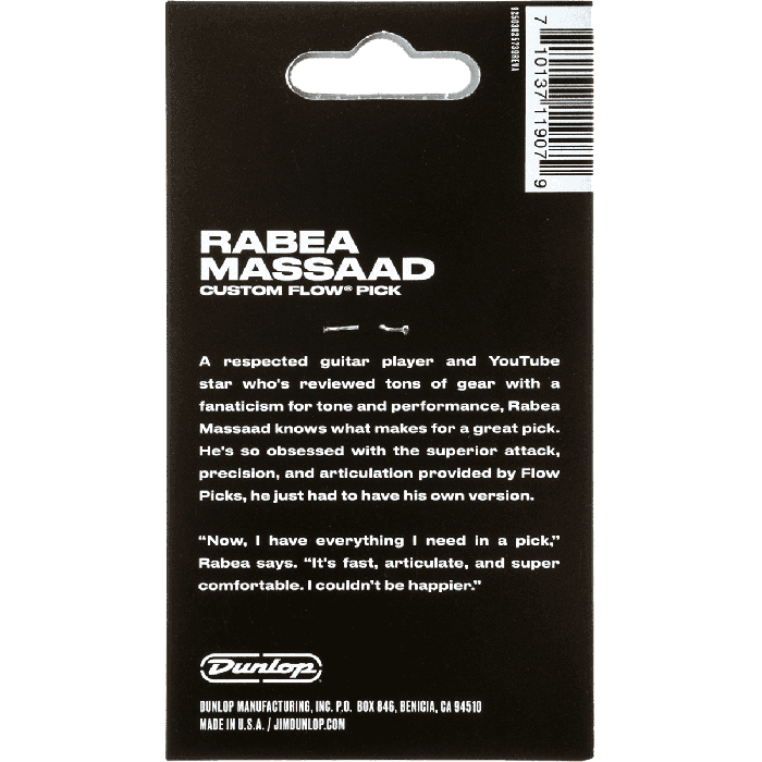 Dunlop Pack 6 Púas Signature Rabea Massaad Flow Standard 4