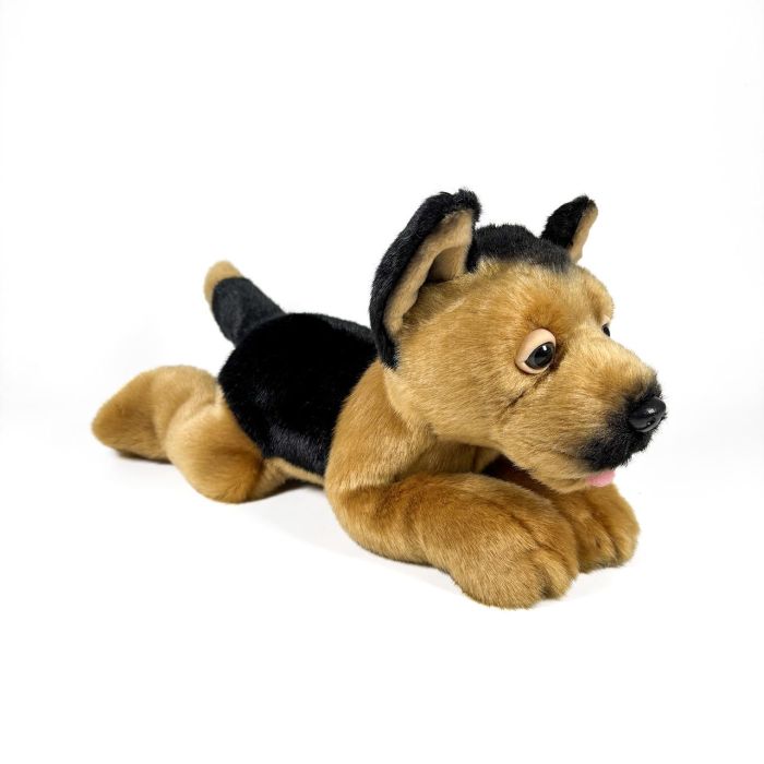Peluche Pastor Aleman Tumbado 25Cm 939D00290 Bocalan 1
