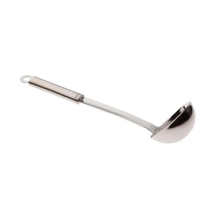 Berghoff 1301064 Cucharón de acero inoxidable, diseño ergonómico con asa integrada para colgar