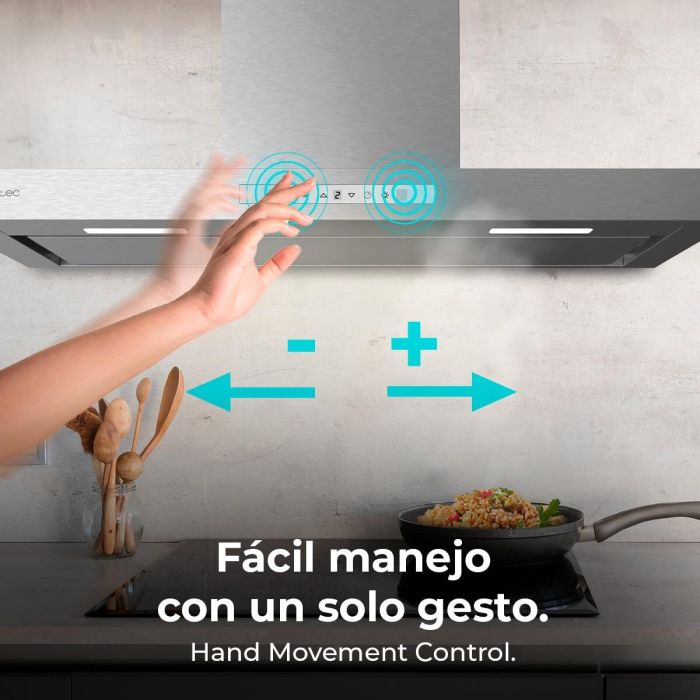 Cecotec Campana Convencional Bolero Flux TT 908000 Slim 90 cm Blanco A++ 3 velocidades 16 Cecotec Campana Convencional Bolero Flux TT 908000 Slim 90 cm Blanco A++ 3 velocidades 16