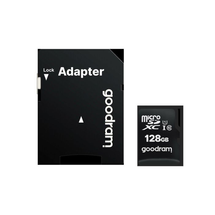 Tarjeta de Memoria Micro SD con Adaptador GoodRam M1AA-1280R12 UHS-I Clase 10 100 Mb/s 128 GB