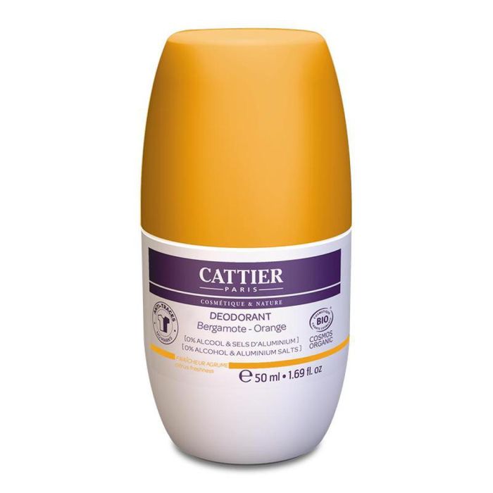 Cattier Desodorante roll-on cítrico 50ml