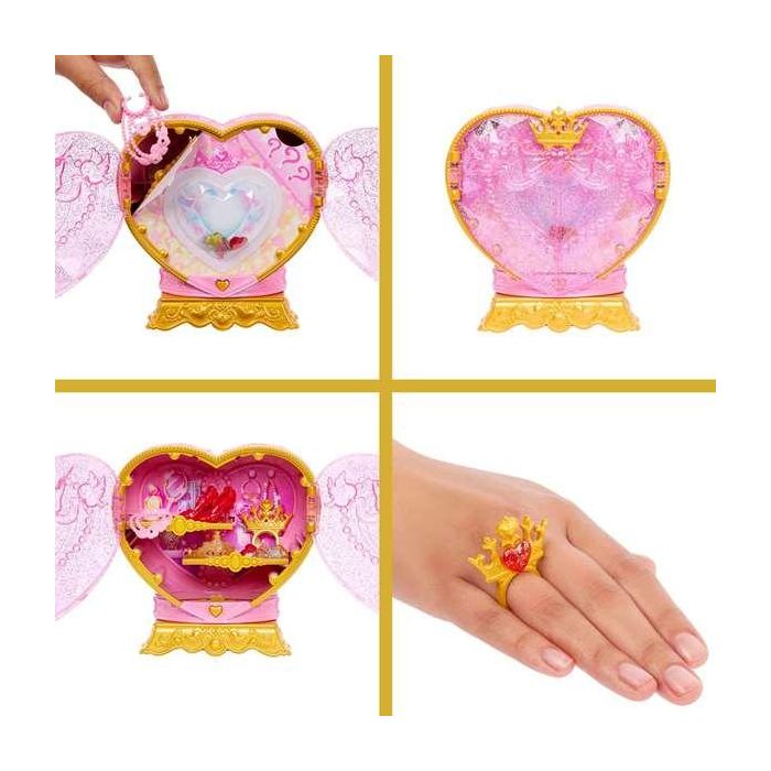 Muñeca princesa disney bella reveal con accesorios sorpresa.32x18x6 cm 2