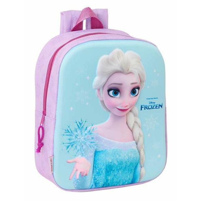 Safta Mochila Guarderia 3D Frozen 3D 22x27x10 cm