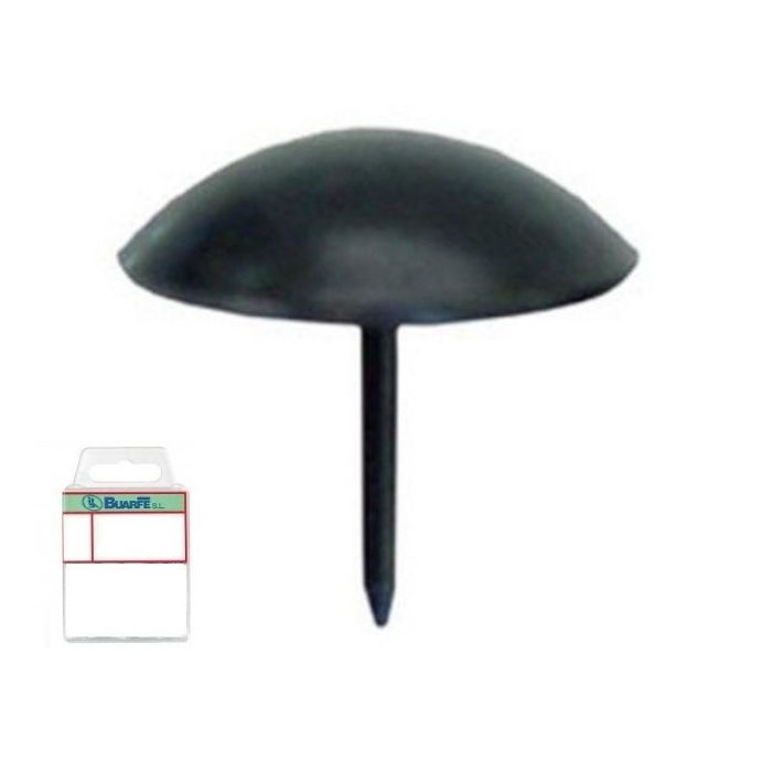 DUVER Blister de Tachuelas de 10mm, Acabado Negro