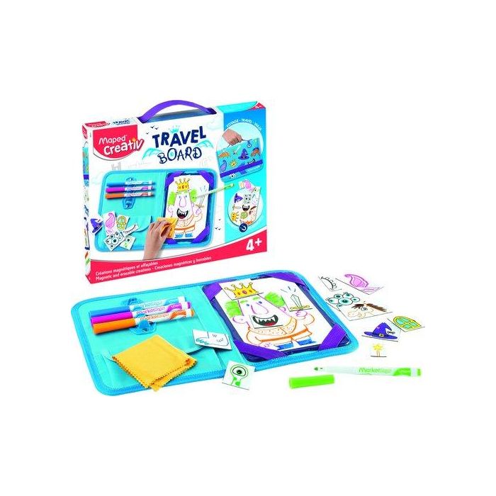 Maped Set Creativo Pizarra Magnética para Niños +4 Años