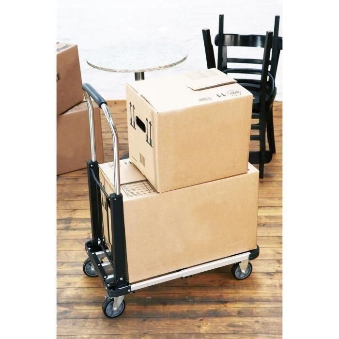 MEISTER Carro de plataforma plegable de aluminio 150kg 5 MEISTER Carro de plataforma plegable de aluminio 150kg 5