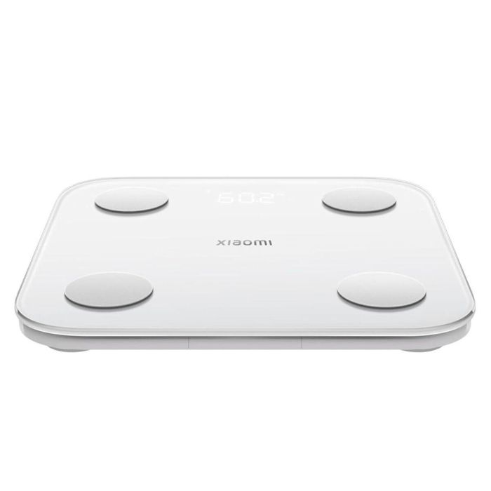 Xiaomi S400 Báscula personal electrónica Plaza Blanco, Capacidad 150 kg, Precisión 100 g, Pantalla LED 3