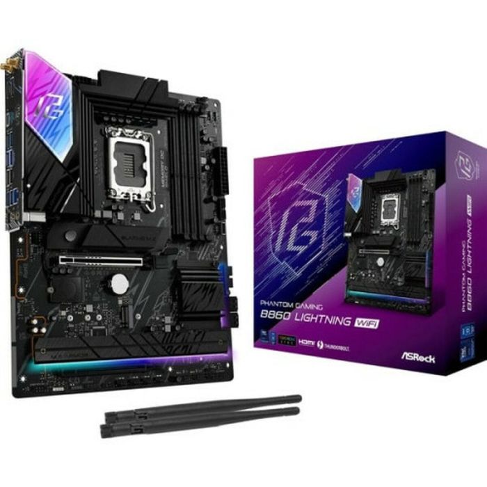 Placa Base ASRock B860M LIGHTNING WiFi Intel B860 LGA 1851