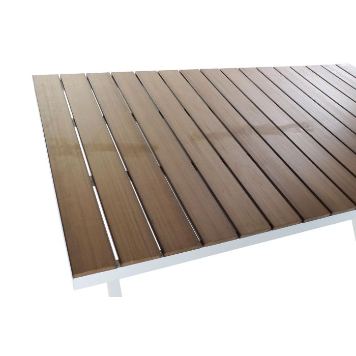Mesa de Comedor DKD Home Decor Resina Aluminio 160 x 90 x 75 cm 1 Mesa de Comedor DKD Home Decor Resina Aluminio 160 x 90 x 75 cm 1