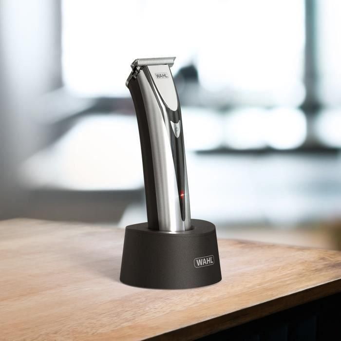 Cortapelos multifunción WAHL Elite Groom - 240 V - 150 min - Plateado/Negro 4 Cortapelos multifunción WAHL Elite Groom - 240 V - 150 min - Plateado/Negro 4