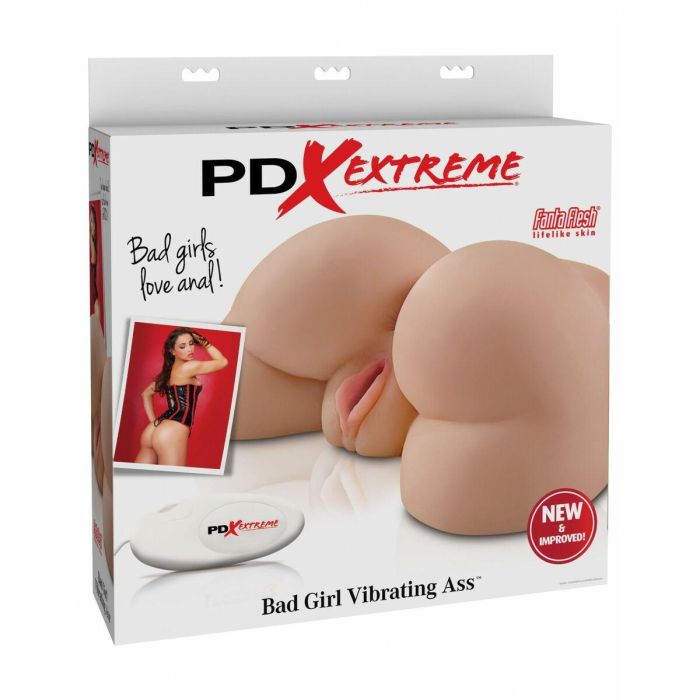 Masturbador Masculino Pipedream Bad Girl Vibrating Ass Carne Masturbador Masculino Pipedream Bad Girl Vibrating Ass Carne