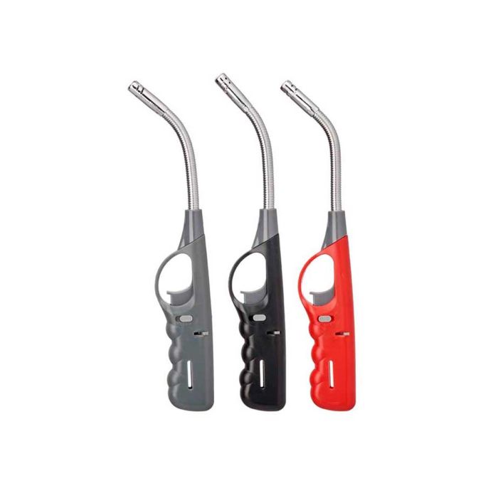 Encendedor Flexible Kinvara - Negro, Gris, Rojo - 4.5x28x2 cm (48 Unidades) 1 Encendedor Flexible Kinvara - Negro, Gris, Rojo - 4.5x28x2 cm (48 Unidades) 1