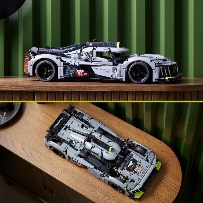 LEGO 42156 Technic Peugeot 9x8 24h Le Mans Hybrid HyperCar, Coche de Carreras Modelo 2 LEGO 42156 Technic Peugeot 9x8 24h Le Mans Hybrid HyperCar, Coche de Carreras Modelo 2