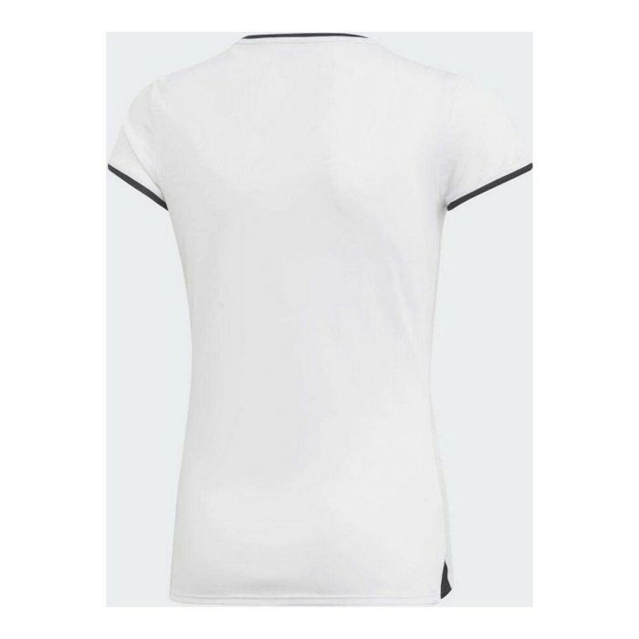 Camiseta de Manga Corta Infantil Adidas CLUB TEE DU2464 Blanco Poliéster 3 Camiseta de Manga Corta Infantil Adidas CLUB TEE DU2464 Blanco Poliéster 3
