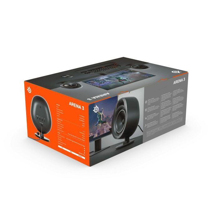 SteelSeries Arena 3 Altavoces para ordenador, 4 pulgadas, masivos 4 SteelSeries Arena 3 Altavoces para ordenador, 4 pulgadas, masivos 4