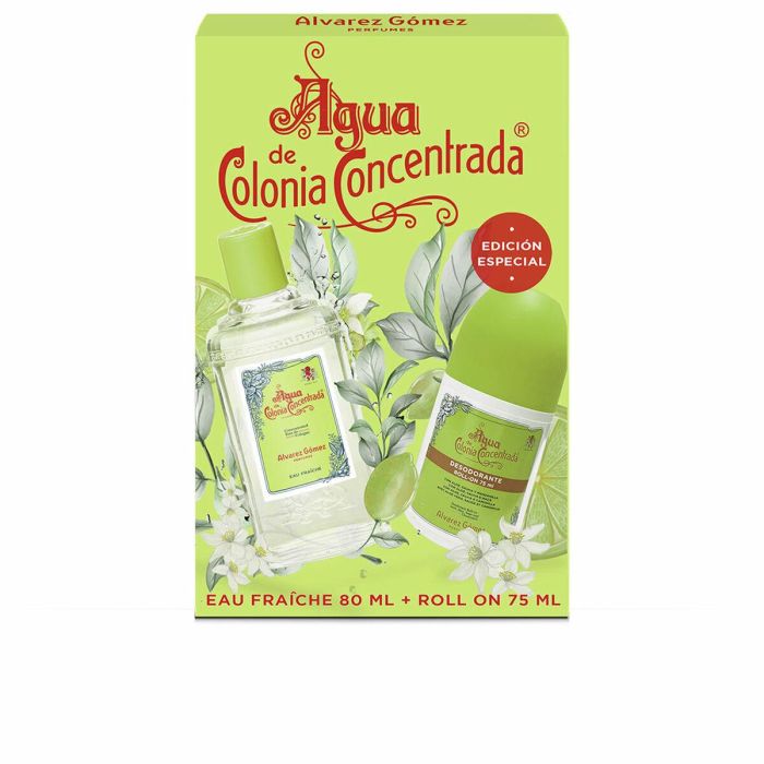 Alvarez Gomez Agua de Colonia Concentrada Eau Fraiche Cítrica Lote Cofre Regalo Unisex, Colonia 80ml + Desodorante Roll-on 75ml 0 Alvarez Gomez Agua de Colonia Concentrada Eau Fraiche Cítrica Lote Cofre Regalo Unisex, Colonia 80ml + Desodorante Roll-on 75ml 0