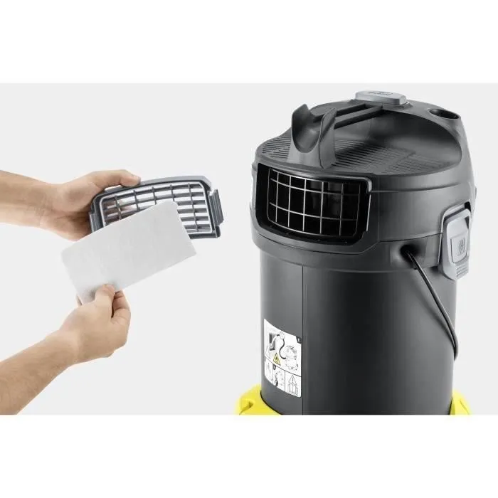 Karcher Filtro de aire saliente AD 4 Premium para aspiradora de cenizas y polvo. Reduce la reemisión de polvo. 1