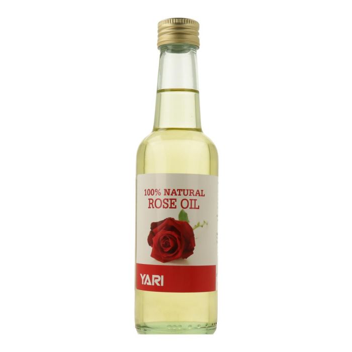 Yari Aceite Puro 100% Natural de Rosa 250ml - Para Piel Seca y Cabello Debilitado con Almendra Dulce