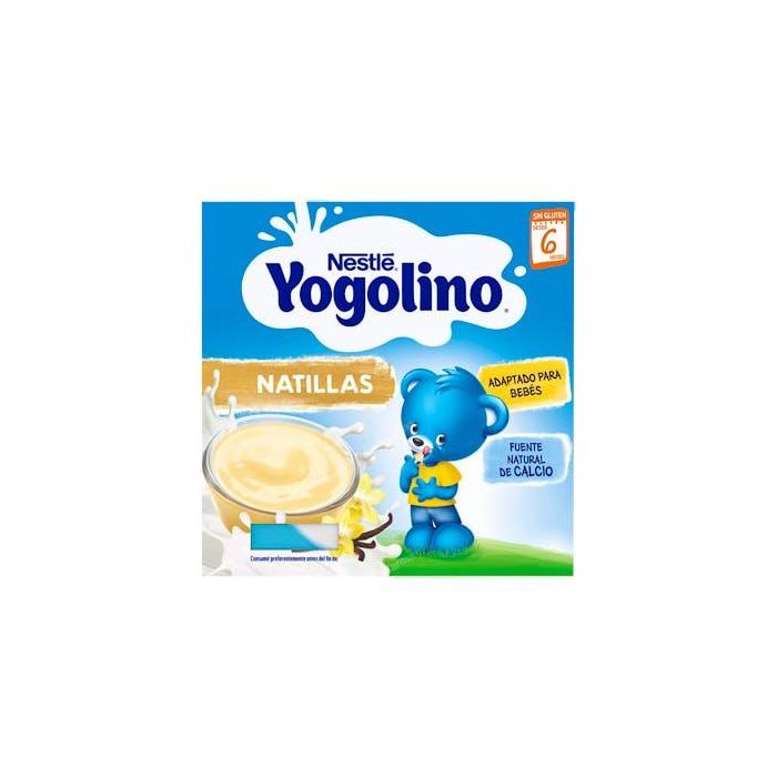 Yogolino Postres Natillas Sabor Vainilla