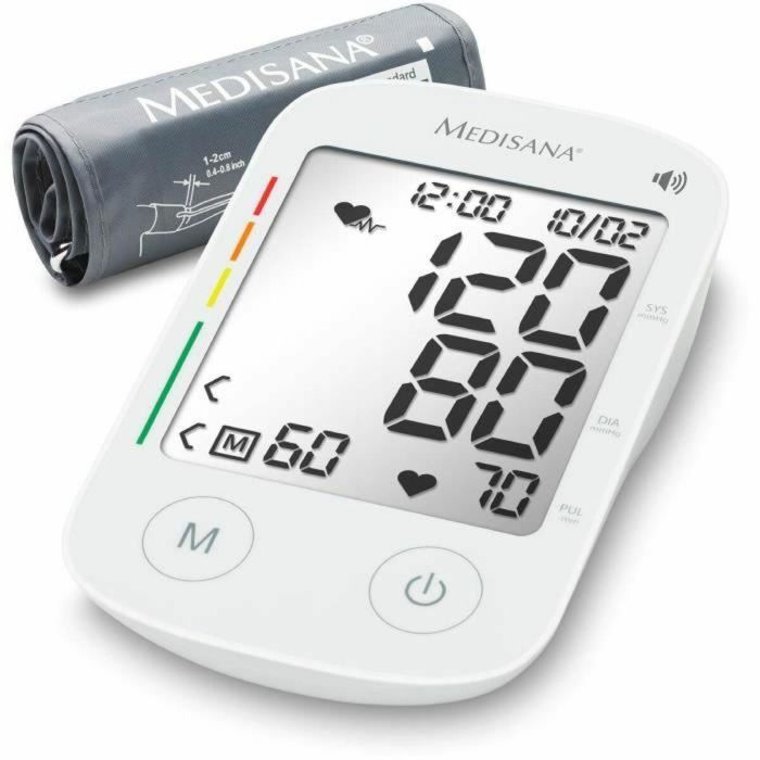 Medisana BU 535 Tensiómetro parlante con 6 idiomas, pantalla grande, dígitos XXL, medición de arritmias y 240 memorias 5 Medisana BU 535 Tensiómetro parlante con 6 idiomas, pantalla grande, dígitos XXL, medición de arritmias y 240 memorias 5