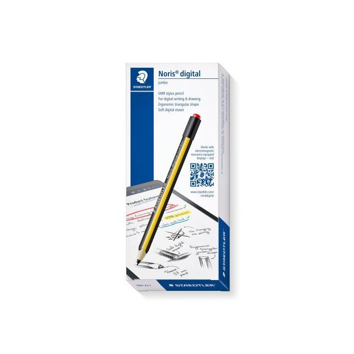 Staedtler Lápiz Noris Digital Jumbo 0.7 mm Con Borrador Tecnologia Erm