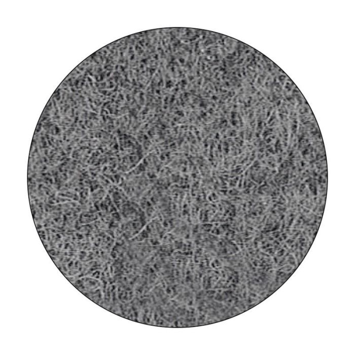 HERRAJES ALK Fieltro Adhesivo Redondo Gris D16, Pack de 150 Unidades, Protector Antideslizante para Muebles y Suelos