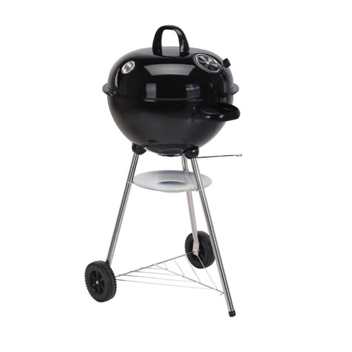 Barbacoa esferica ø 47 x 90 cm, negra