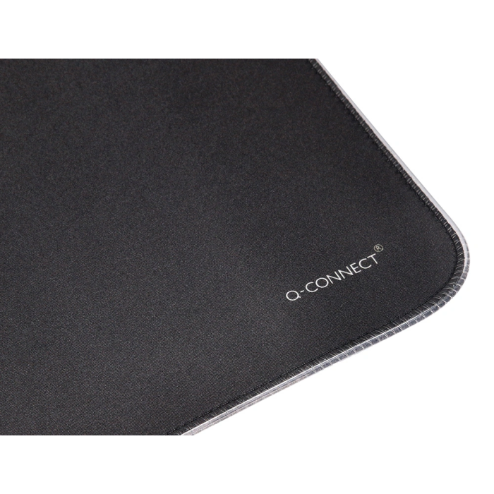 Q-connect Alfombrilla Gaming XXL con Iluminación LED RGB, Conexión USB, Base Antideslizante, Negra, 800x300x4 mm 4