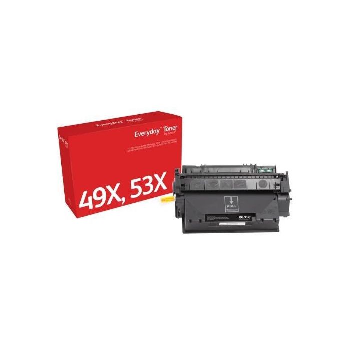 Xerox Everyday Toner Negro P2015 53X Q5949X Q7553X Laserjet Cop. 6.000