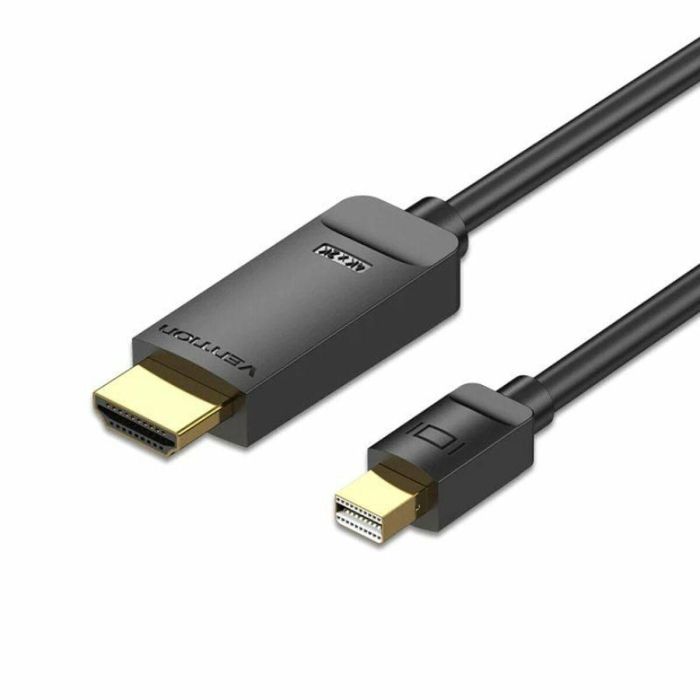 Adaptador Mini DisplayPort a HDMI Vention HAHBH Negro 2 m 0 Adaptador Mini DisplayPort a HDMI Vention HAHBH Negro 2 m 0