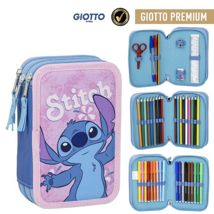 Plumier con accesorios giotto stitch 12.5 x 6.5 x 19.5 cm 3