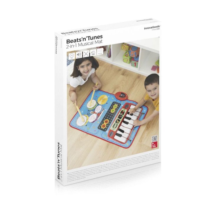 Tapete Musical 2 en 1 Beats'n'Tunes InnovaGoods 1 Tapete Musical 2 en 1 Beats'n'Tunes InnovaGoods 1