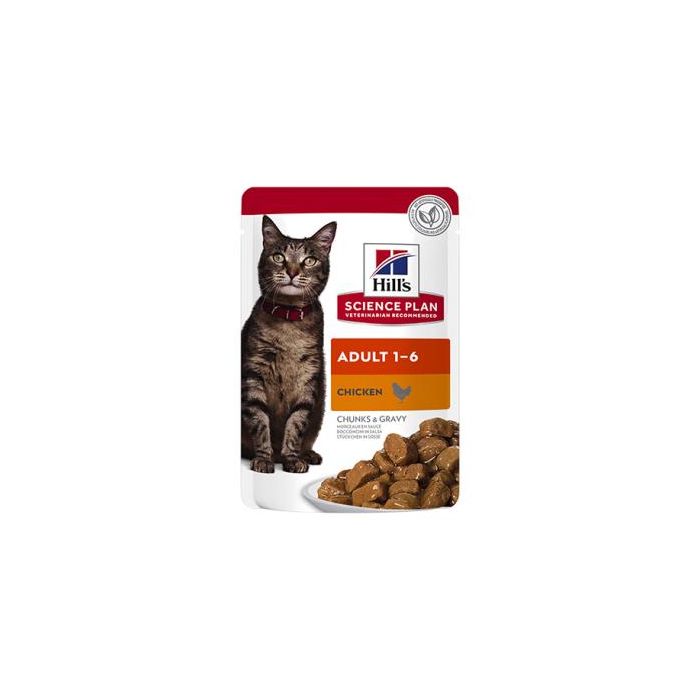 Hill's Feline Pollo 12 Bolsitas X 85 gr