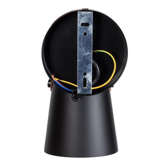 Aplique "Evelynn" SKD-W001-B Negro/Blanco/Gris Madera y Cuero Estilo Moderno Minimalista 2