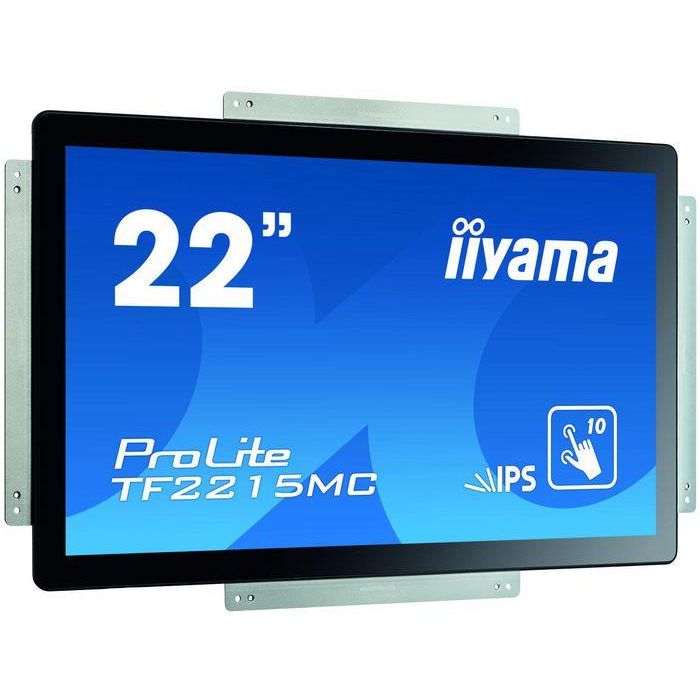 iiyama TF2215MC-B2, 21.5", 1920x1080, 16:9, 14 ms, IPS LED, projective capacitive, VGA, HDMI, DP, HDCP, DC 12V, 520x315x42.5 mm 5 iiyama TF2215MC-B2, 21.5", 1920x1080, 16:9, 14 ms, IPS LED, projective capacitive, VGA, HDMI, DP, HDCP, DC 12V, 520x315x42.5 mm 5