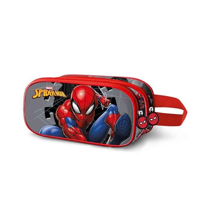Karactermania Estuche Portatodo Doble 3D Spiderman Symbol Gris 22 x8 x9,5 cm 0 Karactermania Estuche Portatodo Doble 3D Spiderman Symbol Gris 22 x8 x9,5 cm 0