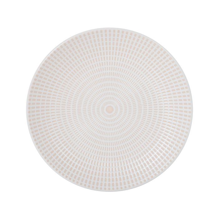 La Mediterranea Plato Postre Ivory 20 cm Ø, Modelo Arosa S. Clara, 24 Unidades (12 Unidades)