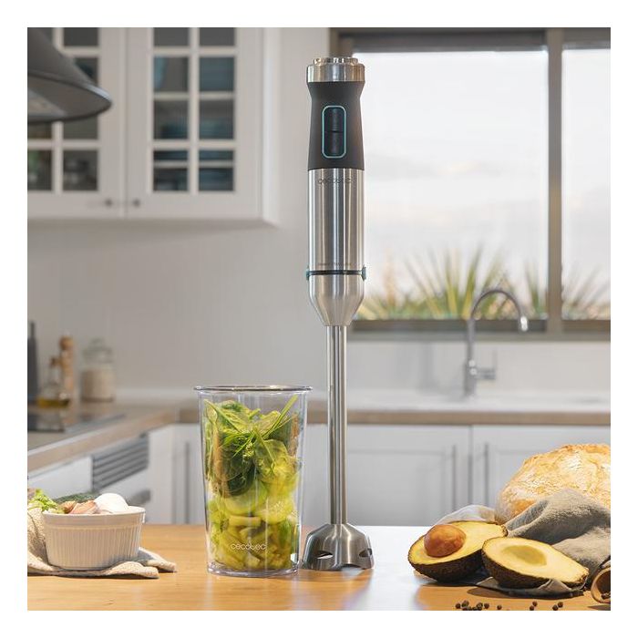 CECOTEC Batidora de Inmersión Power TitanBlack 1500 XL 1500W Negro, Plata 4