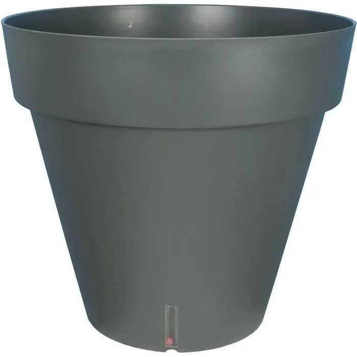 Riviera RIV3580795930760 Jardinera Redonda Loft, Plástico, Diámetro 30 cm, Gris 0 Riviera RIV3580795930760 Jardinera Redonda Loft, Plástico, Diámetro 30 cm, Gris 0