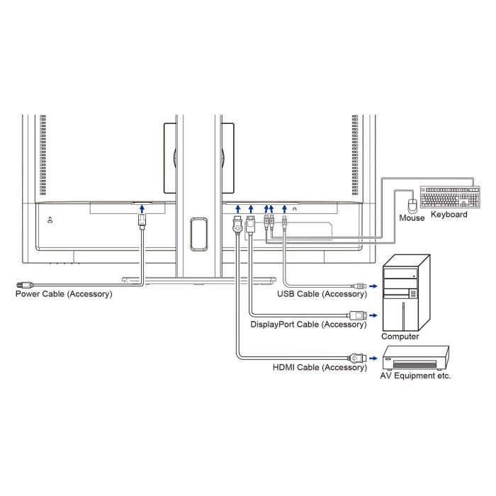 iiyama XUB2797QSU-B2 Monitor 68.5cm (27") LED Quad HD 1ms HDMI+DP+2xUSB 1