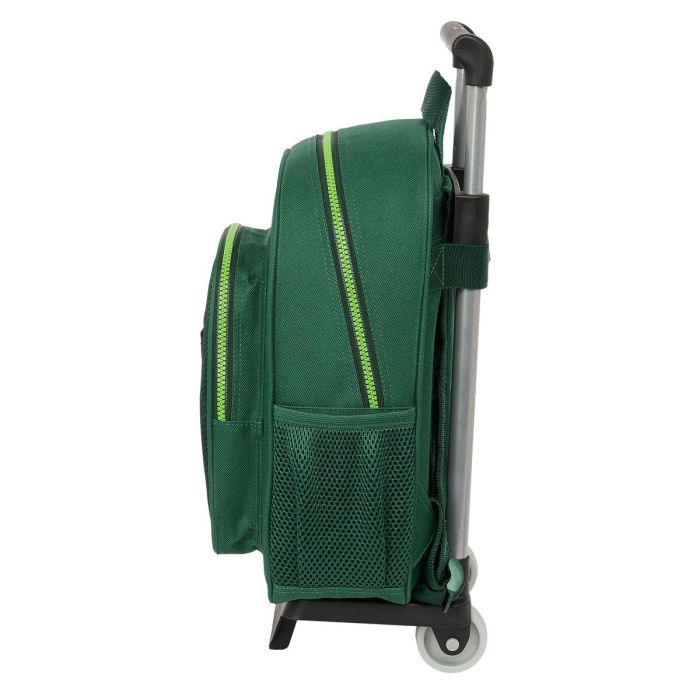 Mochila Escolar con Ruedas Real Betis Balompié Verde 28 x 34 x 10 cm 2