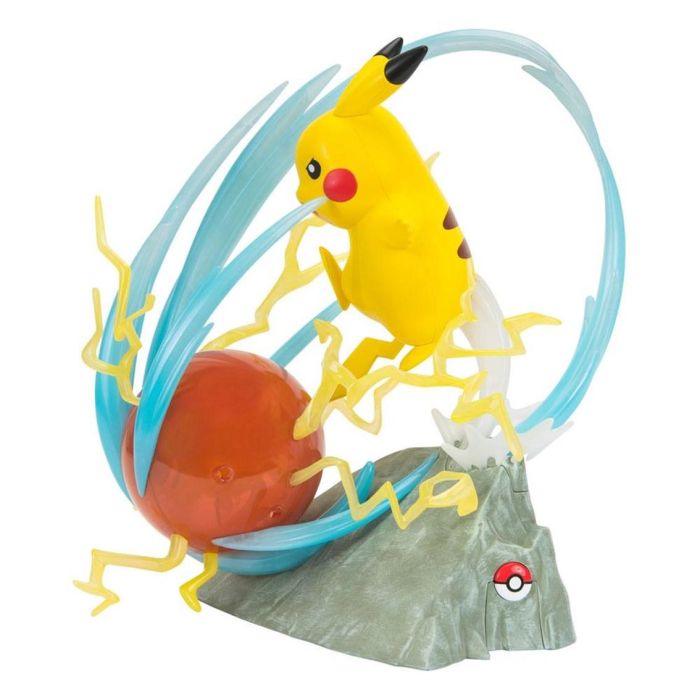 Jazwares Figura Pokemon 25 Aniversario Con Iluminación - Pikachu, Tamaño Aprox. 33cm 2