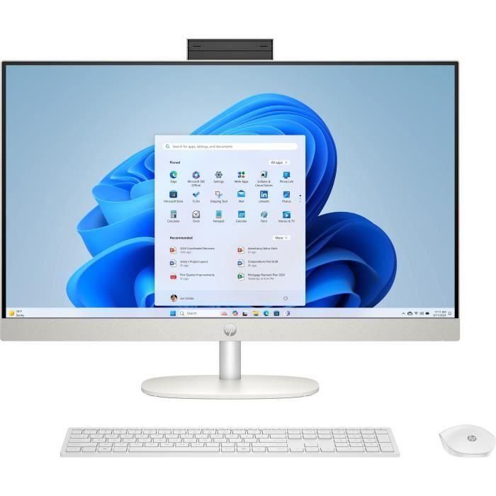 HP HP24CR0084NF - PC todo en uno 24-cr0084nf - Windows 11 - Pantalla IPS FHD 23,8" - Core i5-1334U - 16 GB RAM - SSD 512 GB 0 HP HP24CR0084NF - PC todo en uno 24-cr0084nf - Windows 11 - Pantalla IPS FHD 23,8" - Core i5-1334U - 16 GB RAM - SSD 512 GB 0