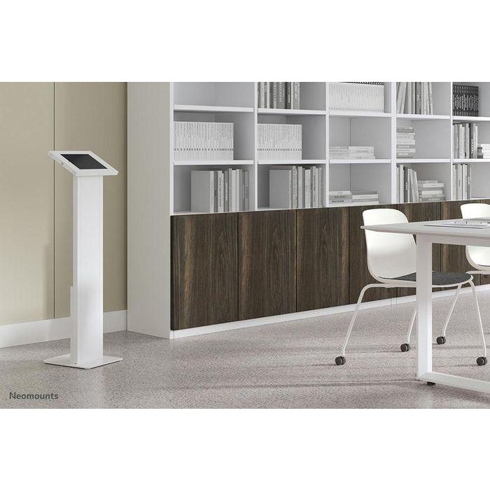 Neomounts FL15-750WH1 Soporte de Suelo para Tablets 9.7-11" Bloqueable Blanco Acero 10 Neomounts FL15-750WH1 Soporte de Suelo para Tablets 9.7-11" Bloqueable Blanco Acero 10