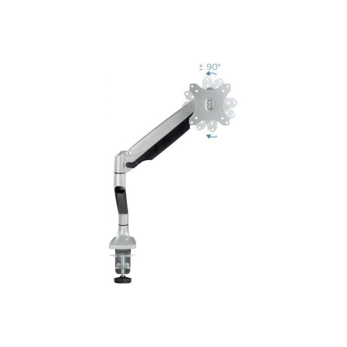 TooQ DB3032TNR-S Soporte de Mesa Monitor 13-32 pulgadas hasta 9 kg Brazo Pistón de Gas Giratorio Inclinable Rotación VESA 75x75 100x100 Plata 2
